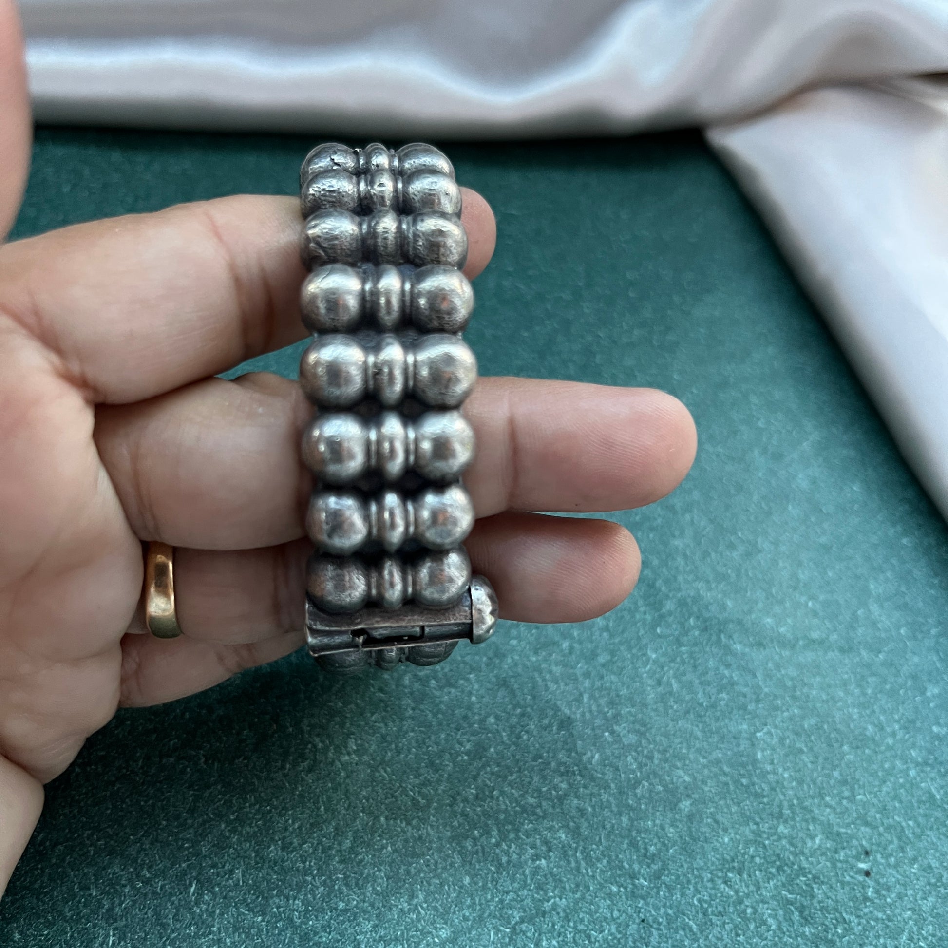 Oxidised German silver bangles – traditional openable bangle set for boho styling ,Bohemian style German silver look bangles – oxidised openable bangles for festive outfits