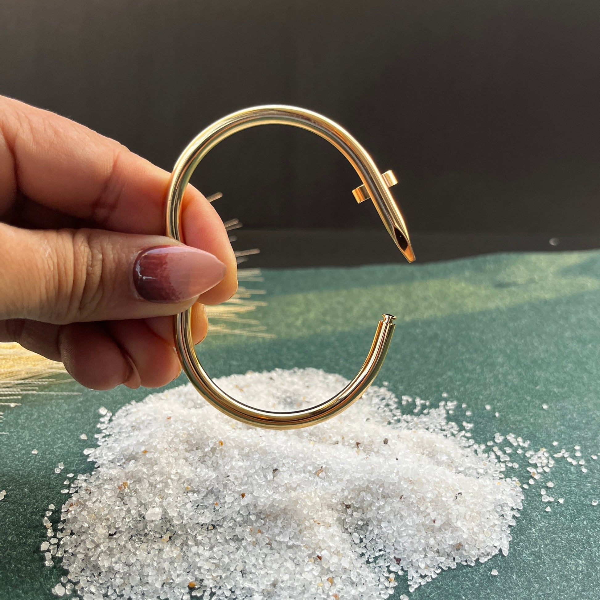 18K gold plated,Anti-tarnish bangles,Modern / sleek / elegant bangles