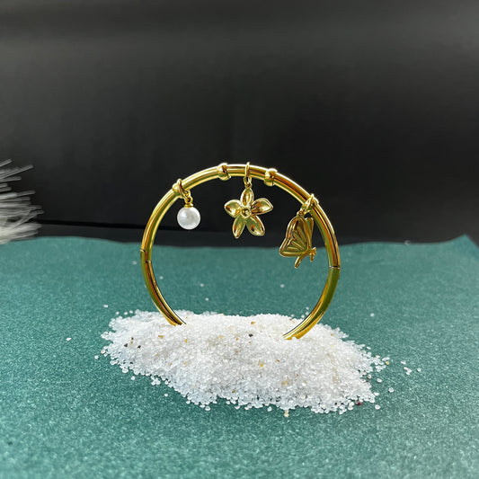 18K gold plated,Anti-tarnish bangles,Modern / sleek / elegant bangles