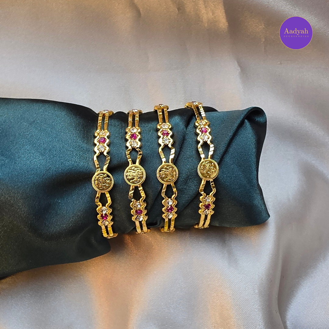 Baby Bangles - Kasu - Set of 4
