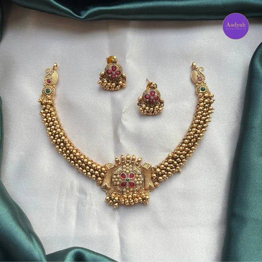 Budget - Cluster Beaded Necklace Set