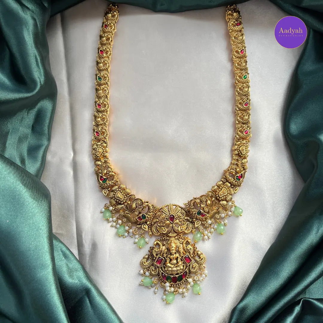 Budget Temple Bridal Combo Set - Gold