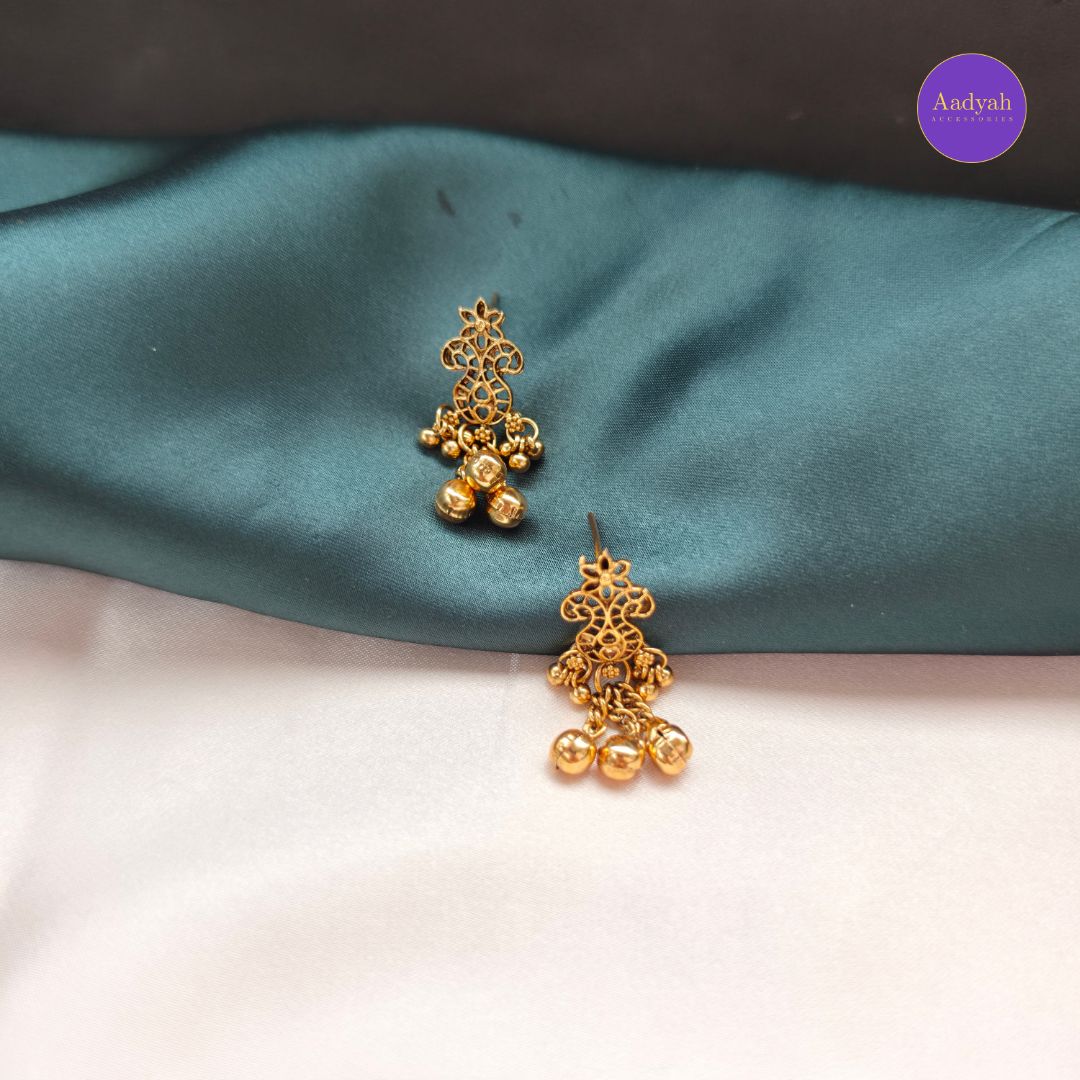Cluster Ghungroo Hasli/Kante Set - Matt