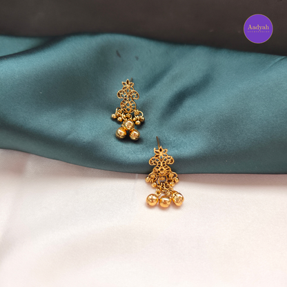 Cluster Ghungroo Hasli/Kante Set - Matt