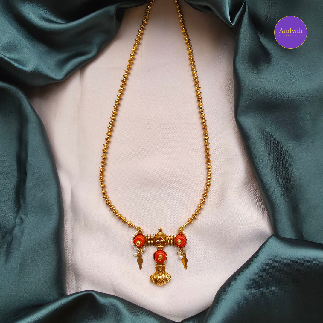 Coral Pendant Set - Haram