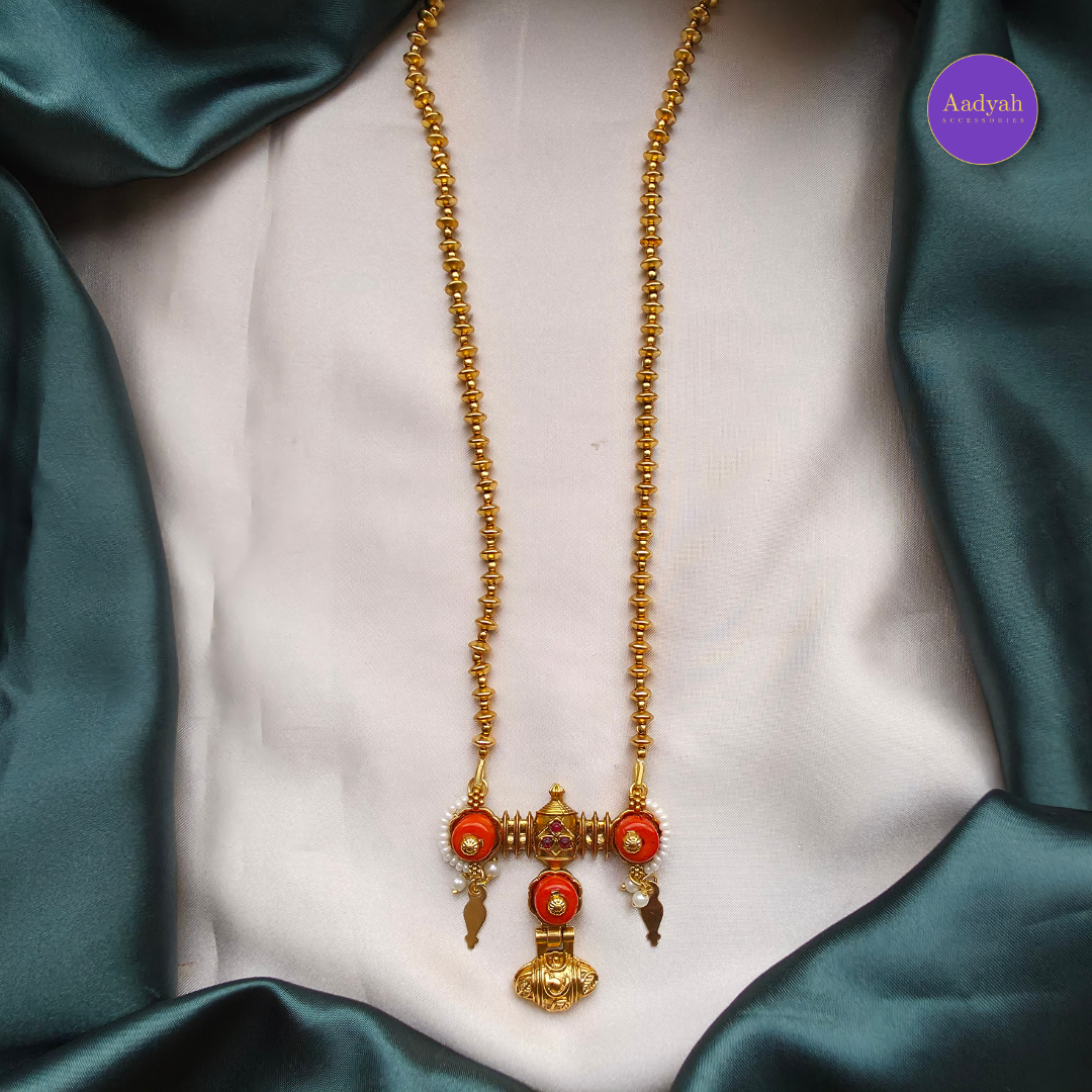 Coral Pendant Set - Haram