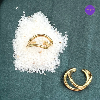 Designer Ear Cuff - Pressing - Pair
