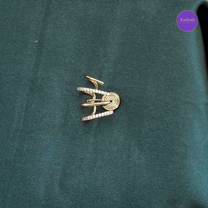 Designer Ear Cuff - Rose Gold - Single