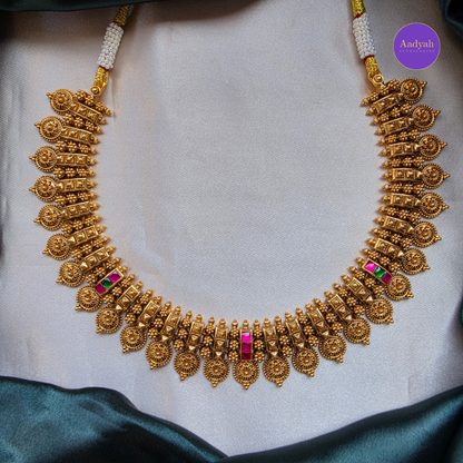 Designer Necklace Set - Antique