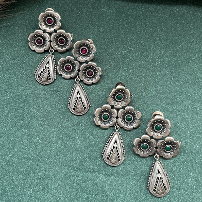 "german silver necklace oxidised necklace boho necklace silver look alike jewelry ethnic jewelry statement necklace
handcrafted necklace traditional indian necklace silver tone jewelry festival jewelry fusion fashion
jewelry for saree oxidised choker bohemian jewelry desi accessories"