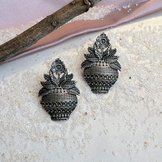 Flower Pot Earrings