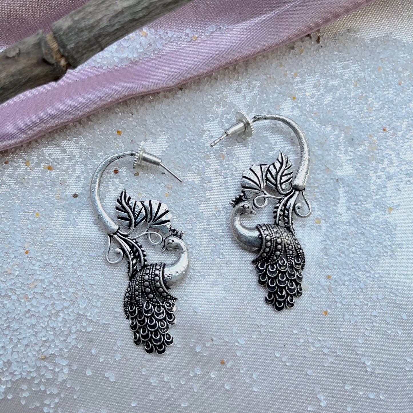 Peacock Earrings