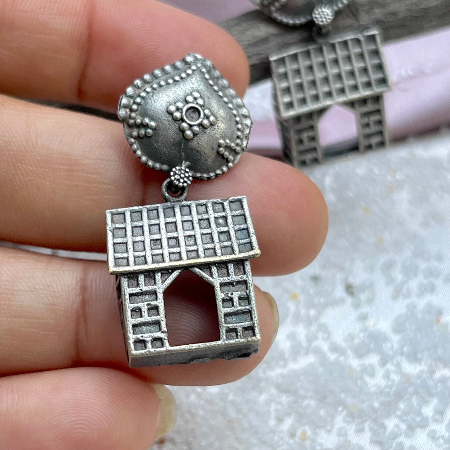 House Shaped Earrings