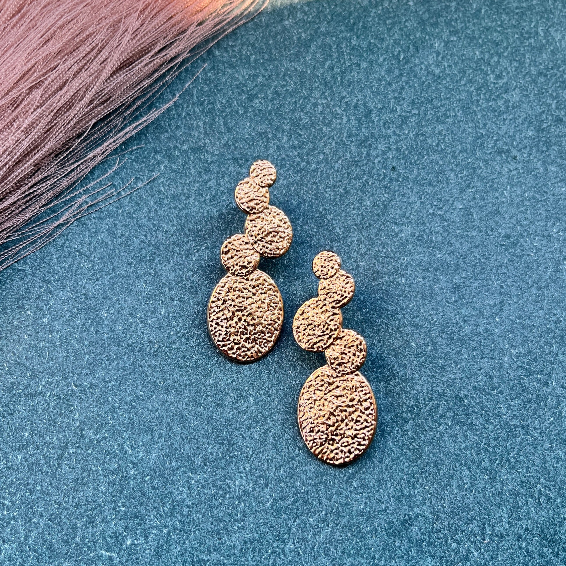anti tarnish finish for everyday elegance,Dainty 18K gold plated drop earrings antitarnish, minimalist jewelry for casual wear