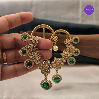 Ear Cuff - Emerald