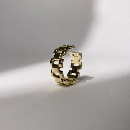 #stainlessteel #hercollection #antitranish #fingerring #minimalfingerring
