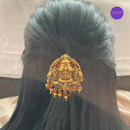 Floral U Hair Pin