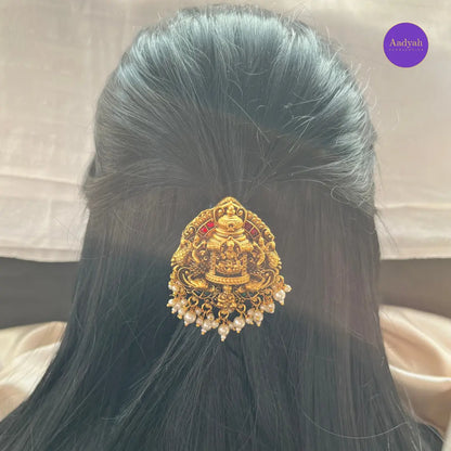 Floral U Hair Pin