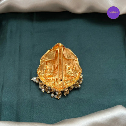 Floral U Hair Pin