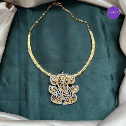 Ganesha Kante/ Hasli 2-1 Necklace Set