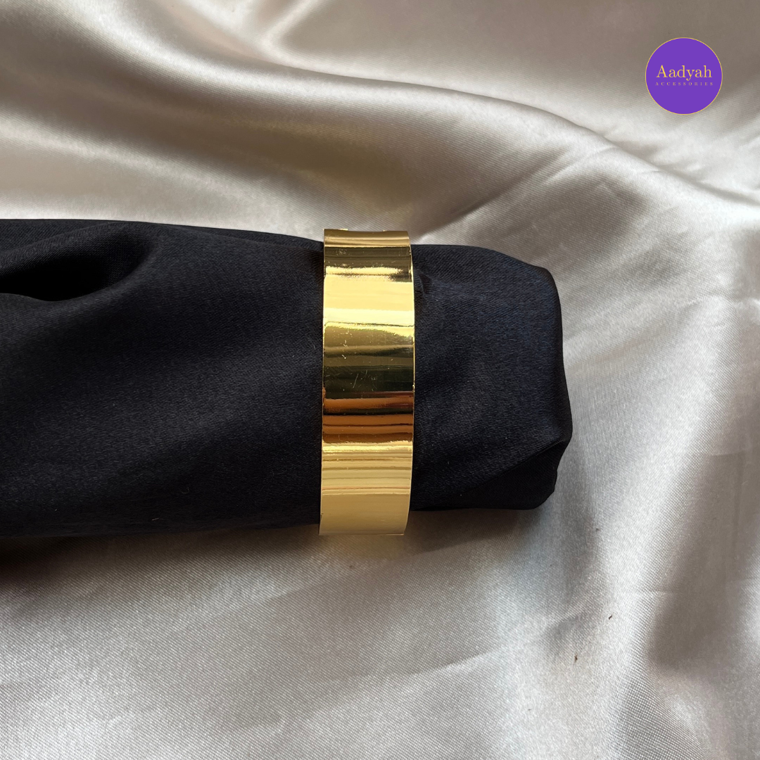 Anti-Tarnish Stone Studded Korean Bangle - Small Size
