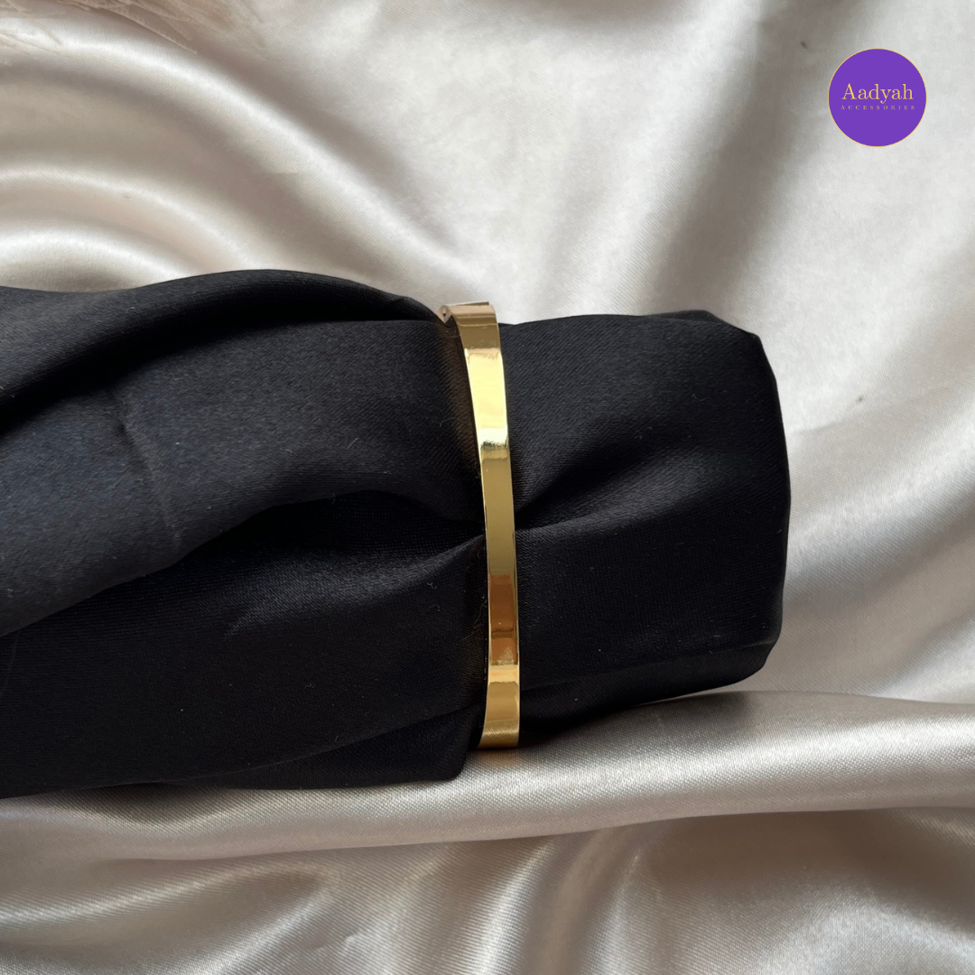 Anti-Tarnish Stone Studded Korean Bangle - Small Size