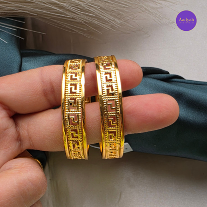 Gold Look Baby Bangles - Set of 2
