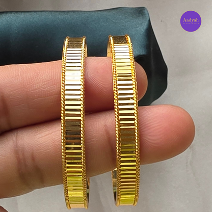 Gold Look Baby Bangles  - Set of 2