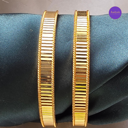 Gold Look Baby Bangles  - Set of 2
