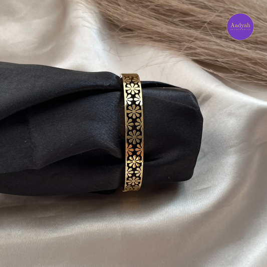 Anti-Tarnish Korean Bangle - Small Size