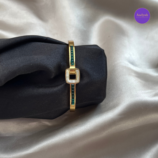 Gold Plated Designer Korean Bracelet Bangle