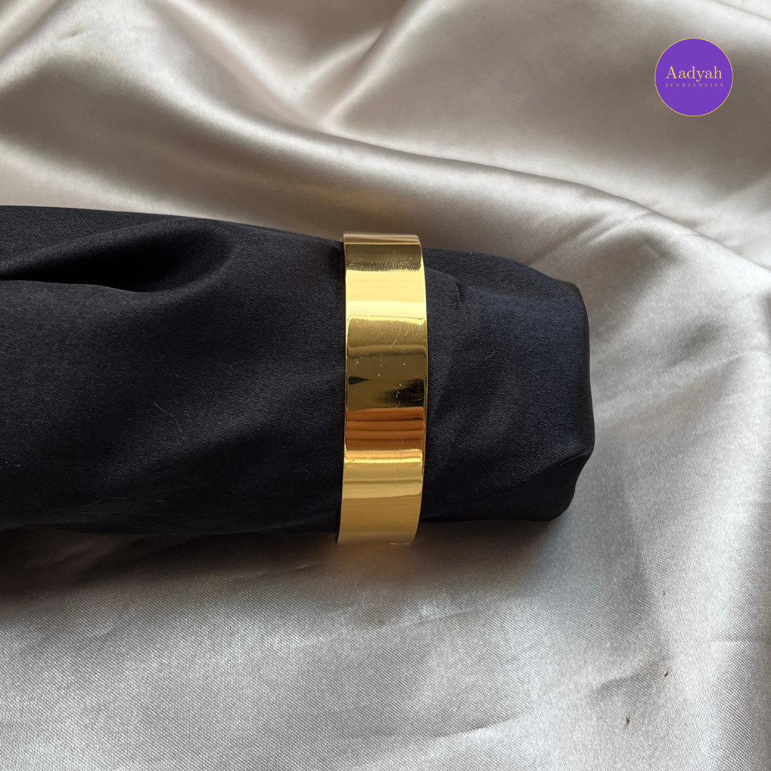 Anti-Tarnish Stone Studded Korean Bangle - Small Size