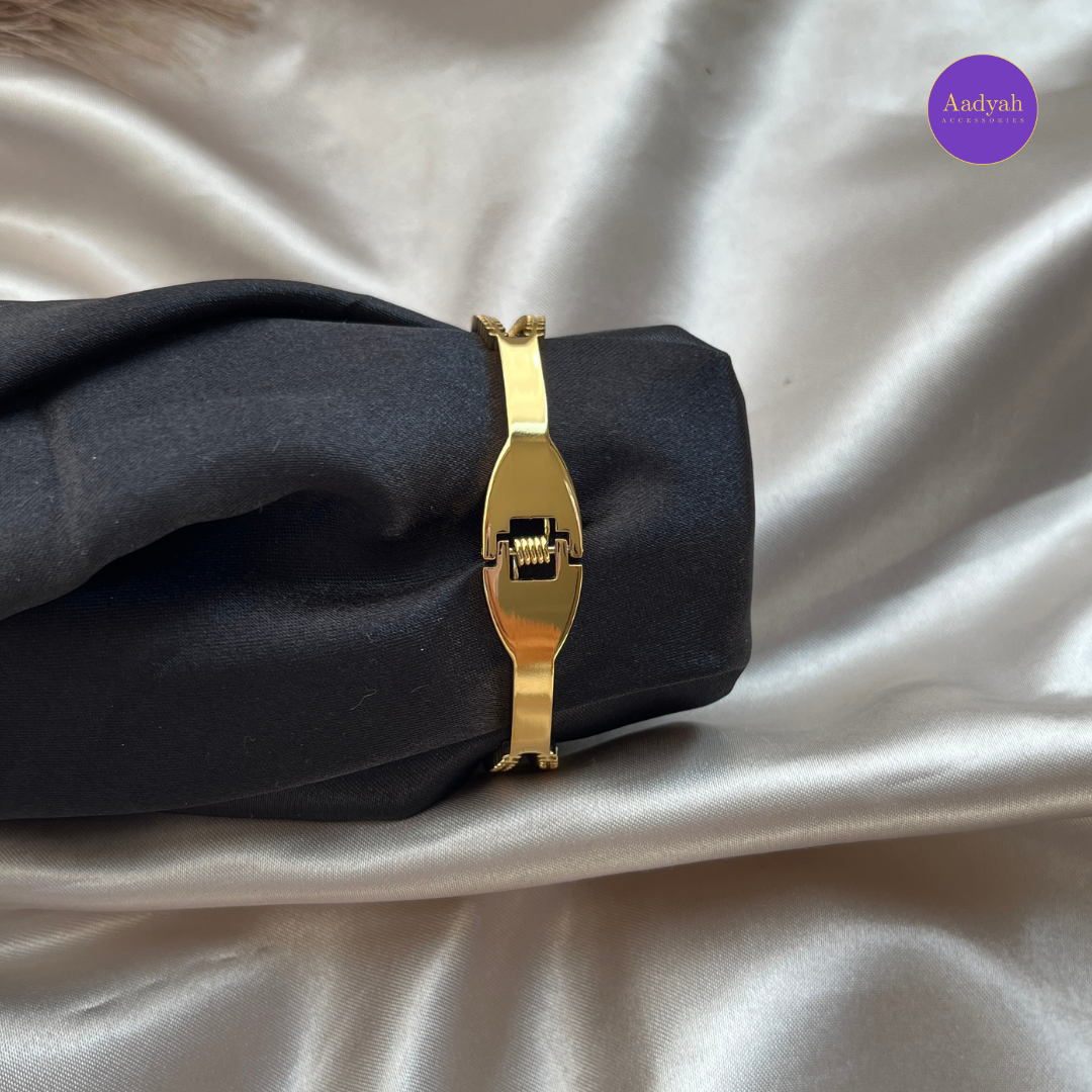 Anti-Tarnish Korean Bangle - Small Size