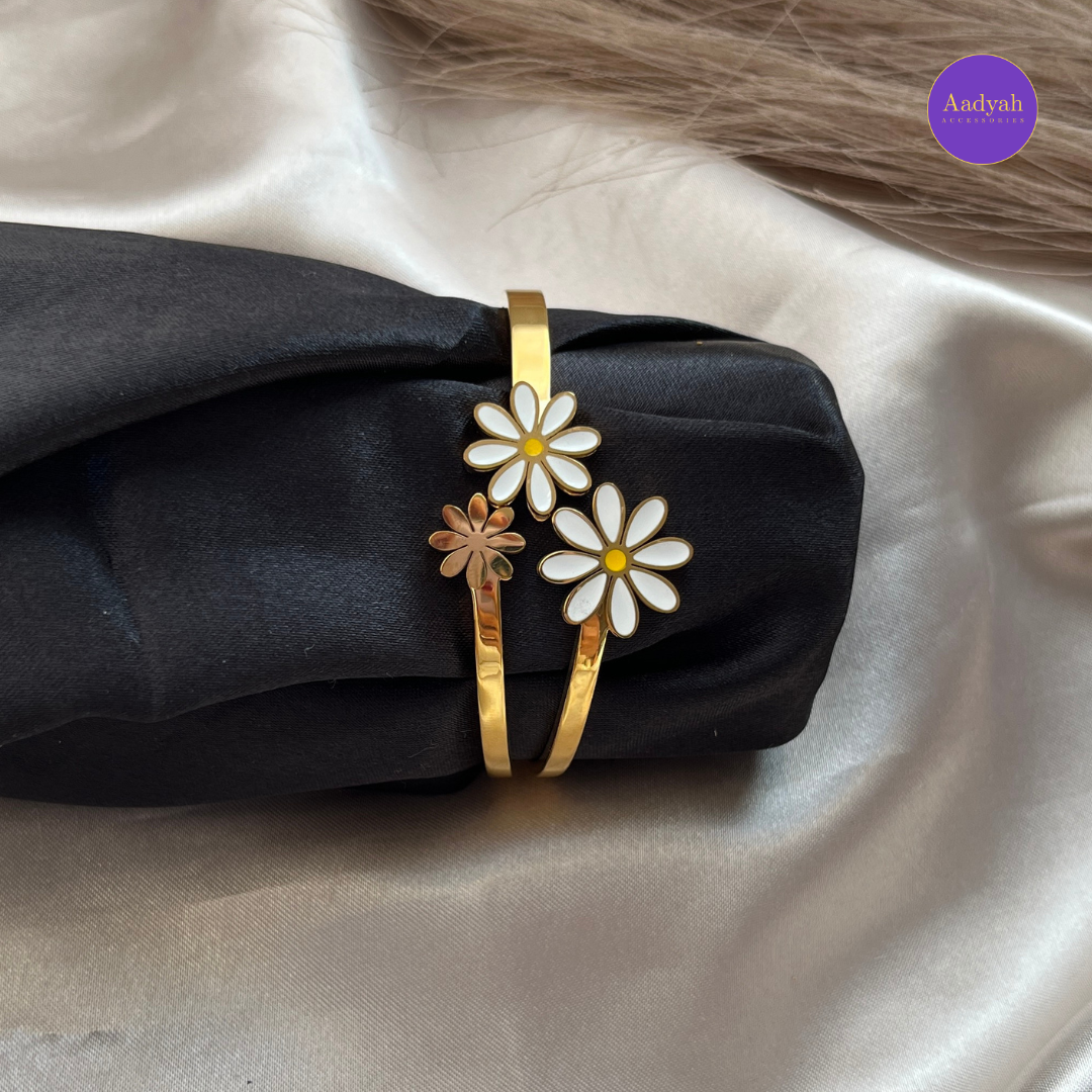 Anti-Tarnish Korean Bangle - Small Size