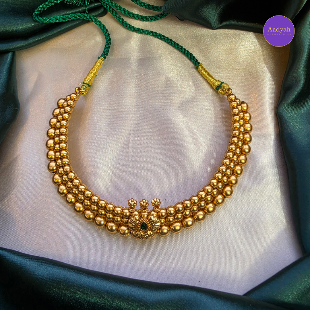 Gundu Traditional Necklace Set