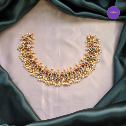 Guttapusulu Necklace Set - Multi