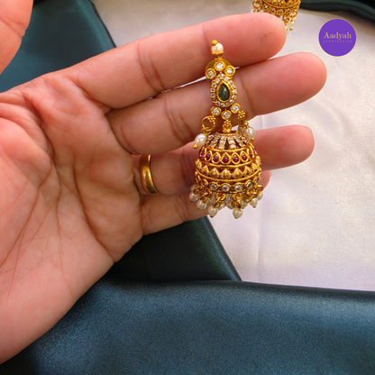 Guttapusulu Necklace Set - Multi