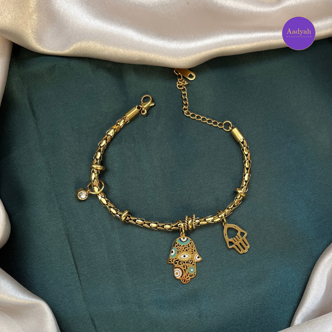 Hamsa Charms Bracelet