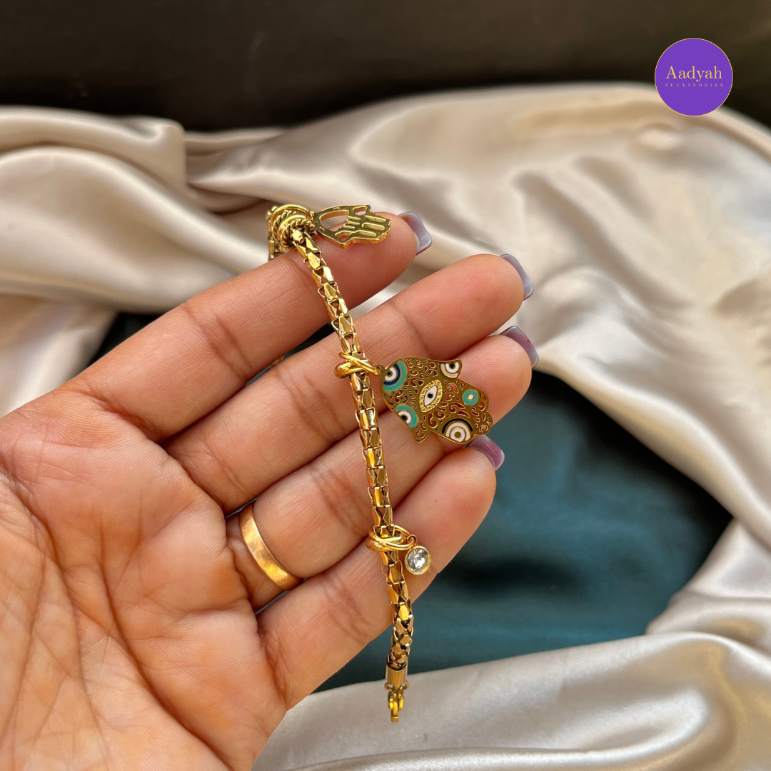 Hamsa Charms Bracelet