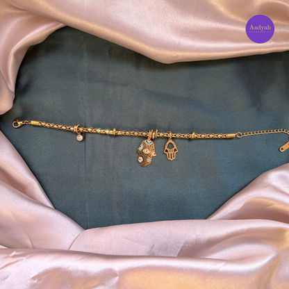 Hamsa Charms Bracelet
