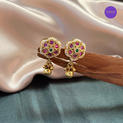 Heritage Pendant Chain - Kundan