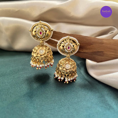 Heritage Pendant Chain - Kundan