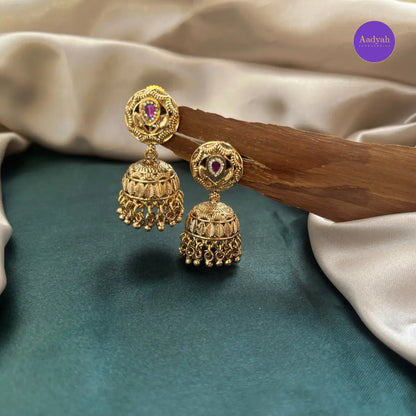 Heritage Pendant Chain - Kundan