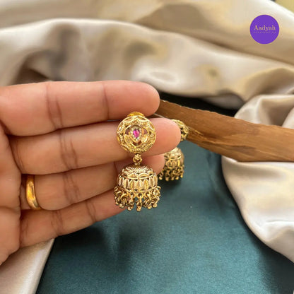 Heritage Pendant Chain - Kundan