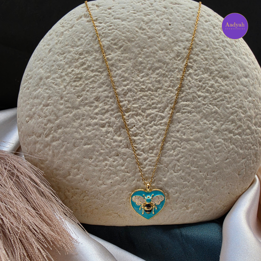 Honey-Bee Anti-Tarnish pendant Chain - Gold