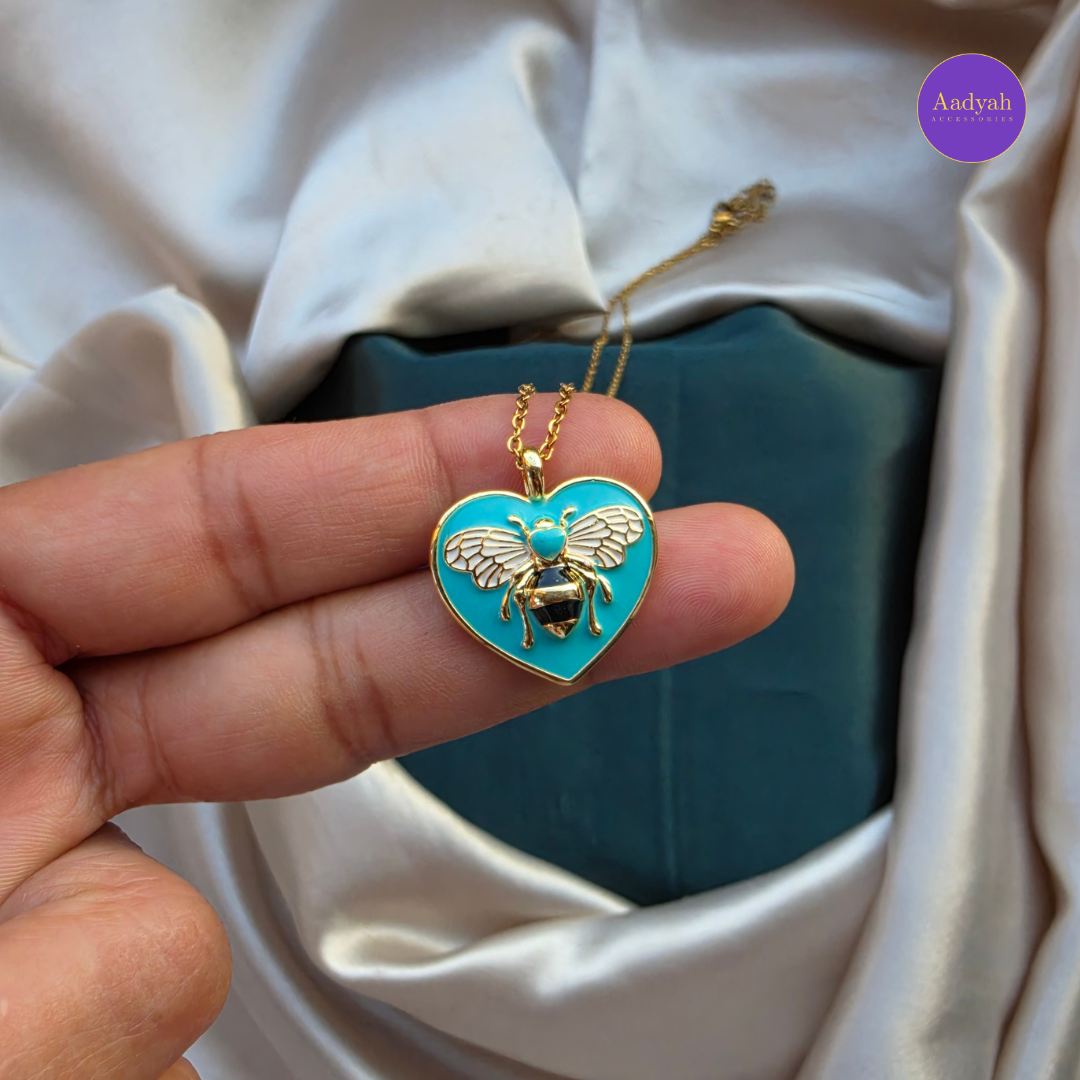 Honey-Bee Anti-Tarnish pendant Chain - Gold
