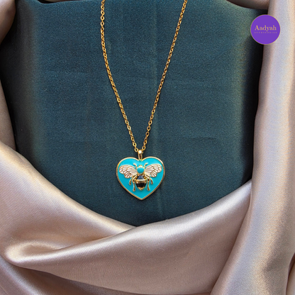 Honey-Bee Anti-Tarnish pendant Chain - Gold