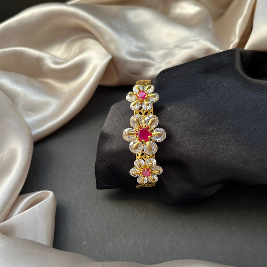 Designer Stone Bangle Cuff