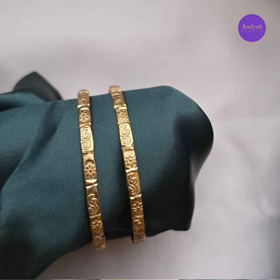 Ipsita Panchaloham Bangles - Set Of 2