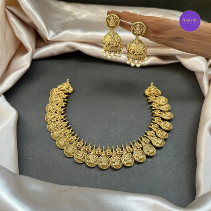 Kaasu Necklace Set - Gold